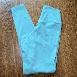 NWT balance athletica/vitality blue leggings